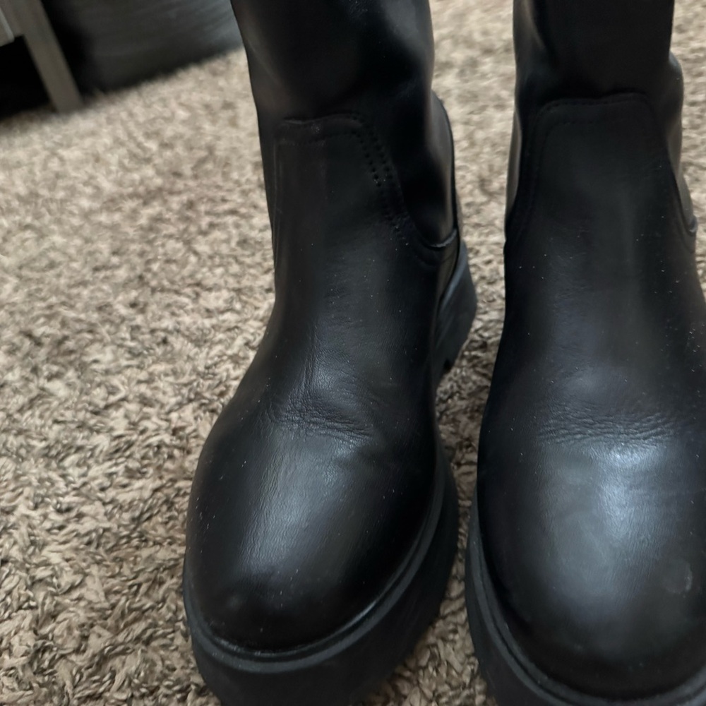 Coach and Four Black Ankle Boots